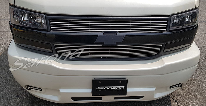 Custom Chevy Express Van  All Styles Grill (2003 - 2024) - $790.00 (Part #CH-035-GR)